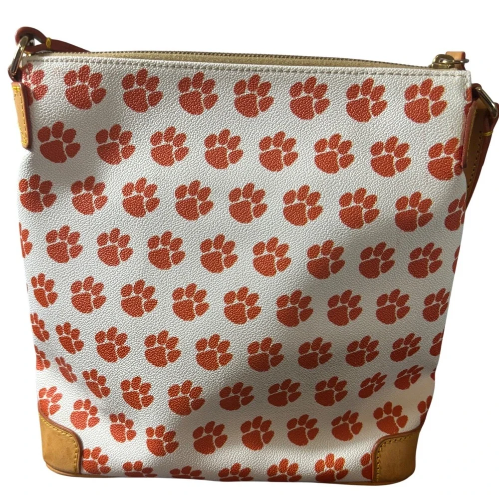 Dooney & Bourke Clemson University Tigers Paw Print Bag